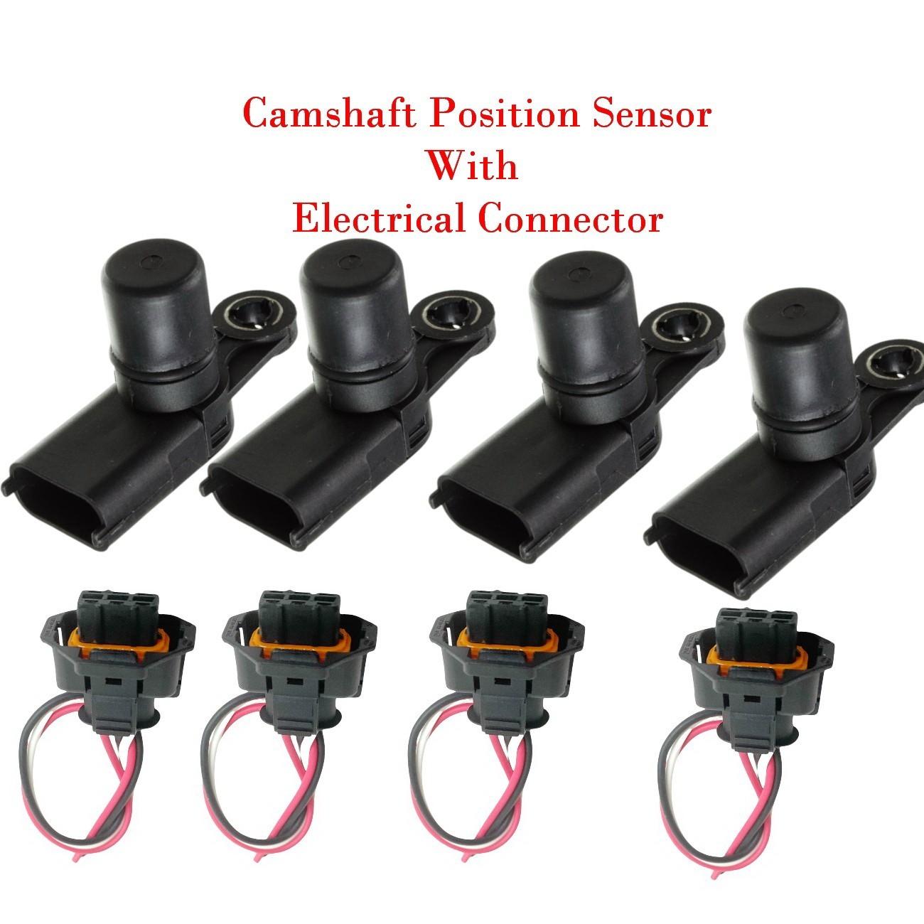 4 X PC908 Camshaft position Sensor W/Connector Fits: GM Vehicles Saab 2010-2025