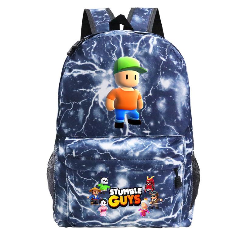 Collision Party Game Merchandise Printing Trend Student Leisure Children Double Shoulder Bag