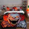 Terrifying Clown Face. Bedding Duvet Cover Sets Duvet Covers Pillowcases Gifts (1 * Duvet Cover 2 * Pillowcases, Without Duvet Insert)