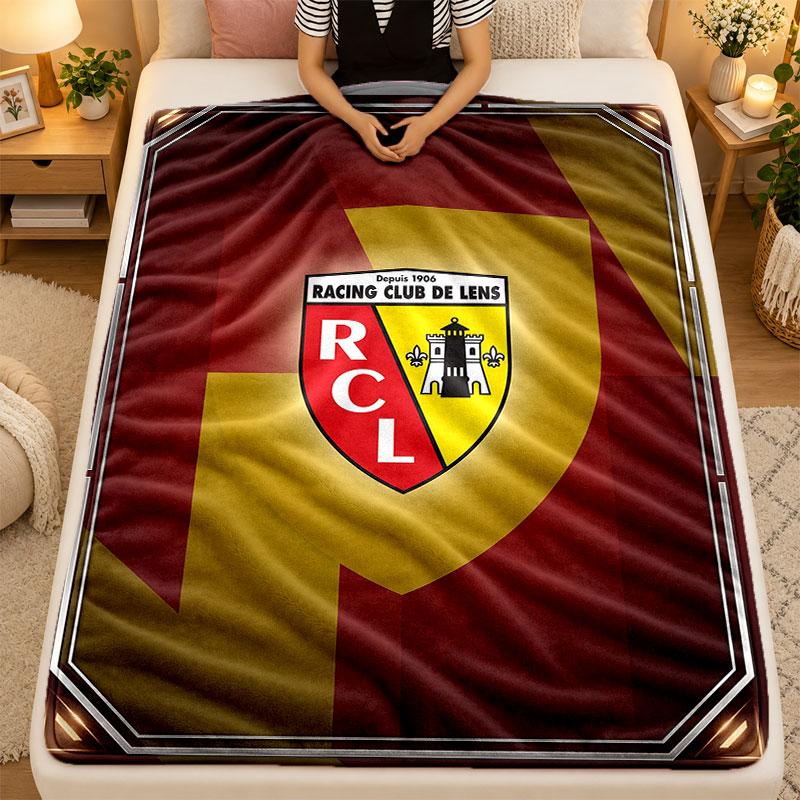 Flannel BlanketLens FC Warm Soft Throw Blanket for Indoor Sofa Bed Living Room Use