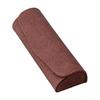 Meigan Glasses Case Semi Hard Men's Women's Lightweight Slim Compact Stylish Fabric Style Magnetic Black 2574-01