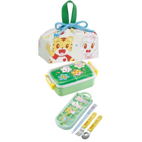 Skater Children's Drawstring Lunch Bag, Made in Japan, Shimajiro 23, for Boys and Girls, KB7-A