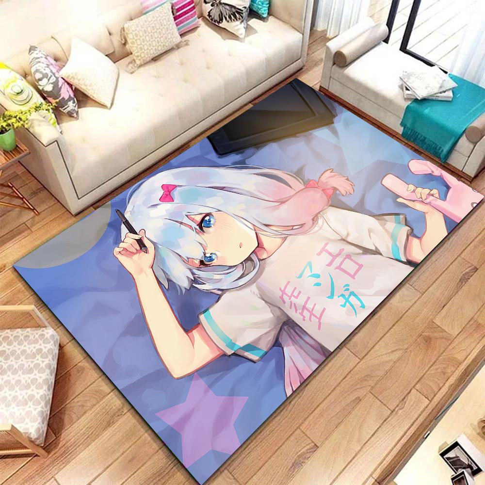1pc Anime Izumi Sagiri Bathroom Absorbent Mats Anti-Slip Mats Home Decor Supplies Carpets Home Kitchen Floor Mats