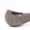 Plaid Cap Men's British Beret Retro Forward Hat Newsboy Hat