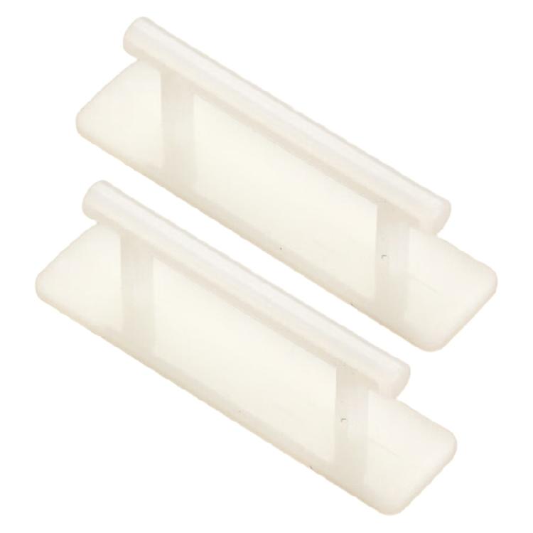 

2pcs Auto Stick Door Pulls No Hole Drilling Required Easy installs Plastic Versatile Use On Glass Wooden Metal Surfaces small белый