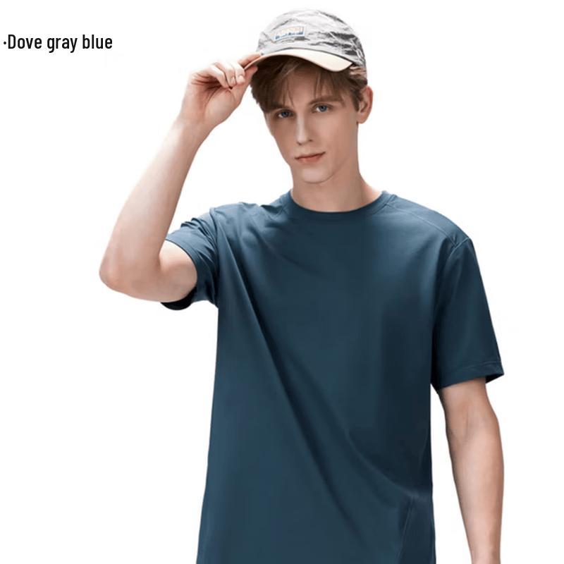 CAMEL Men s Quick-Dry Crew Neck T-Shirt L