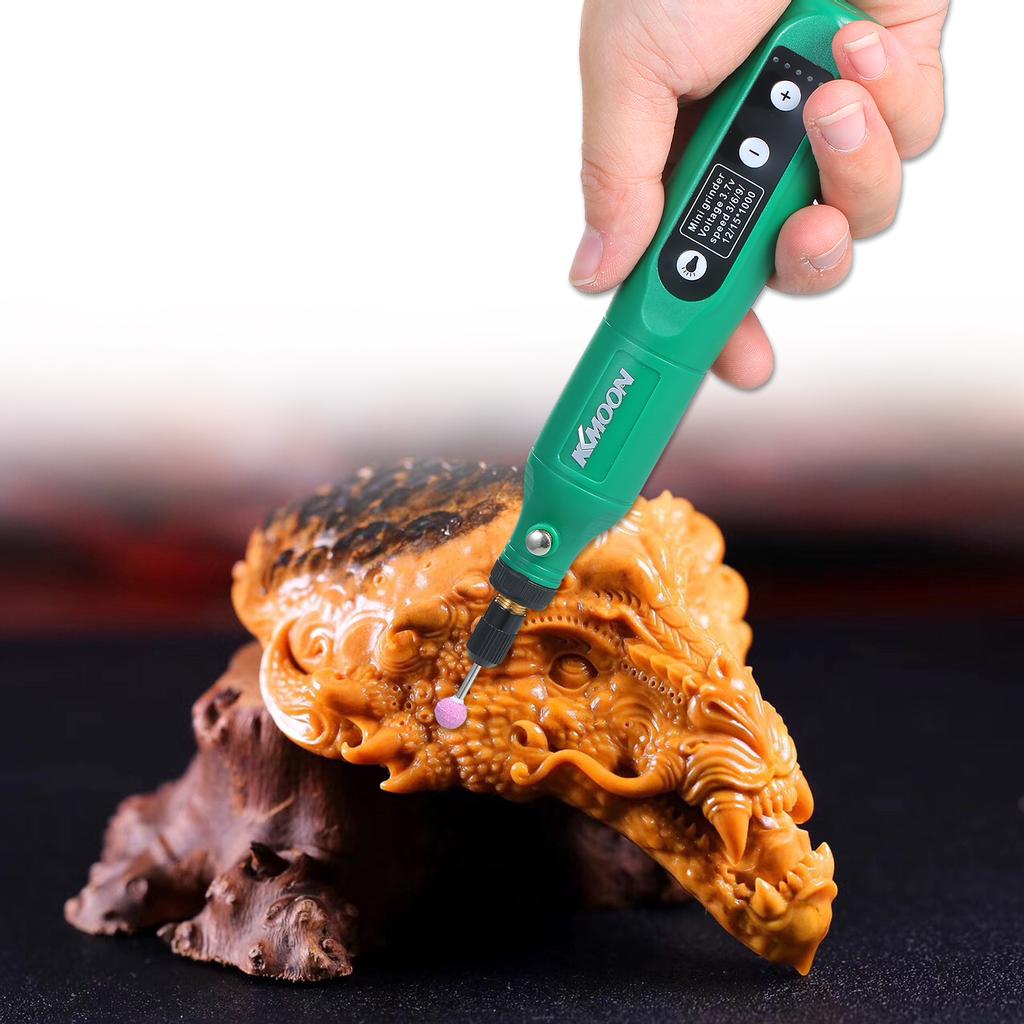 5-Speed Speed Speed Adjustment Mini Electric Grinder Tool Set USB Charging Grinding Machine for