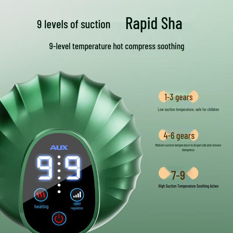 AUX Rechargeable Magnetic Cupping & Gua Sha Massager