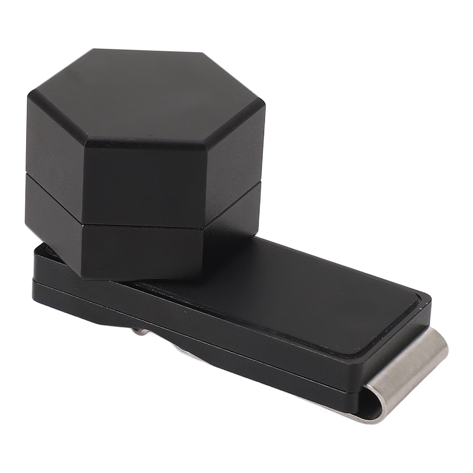 

Мини-портативный магнитный футляр для бильярдного кия, черный бильярдный кий, шестигранная коробка для мела, бильярдный кий, мел