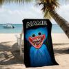 Customizable personalized beach towels Poppy Playtime themed designs.Suitable for the beach, yoga, sports;ideal as beach accessories