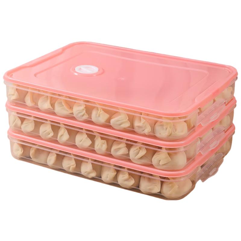 Multi-Layer Dumpling Freezer Storage Box