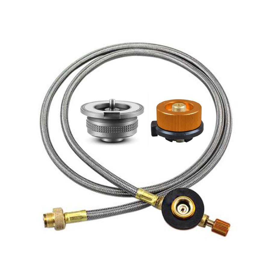 Outdoor Camping Intercharging Adapter Air Tank Converter Head Inflatable Connector Outdoor Supplies Pressure Relief Valve