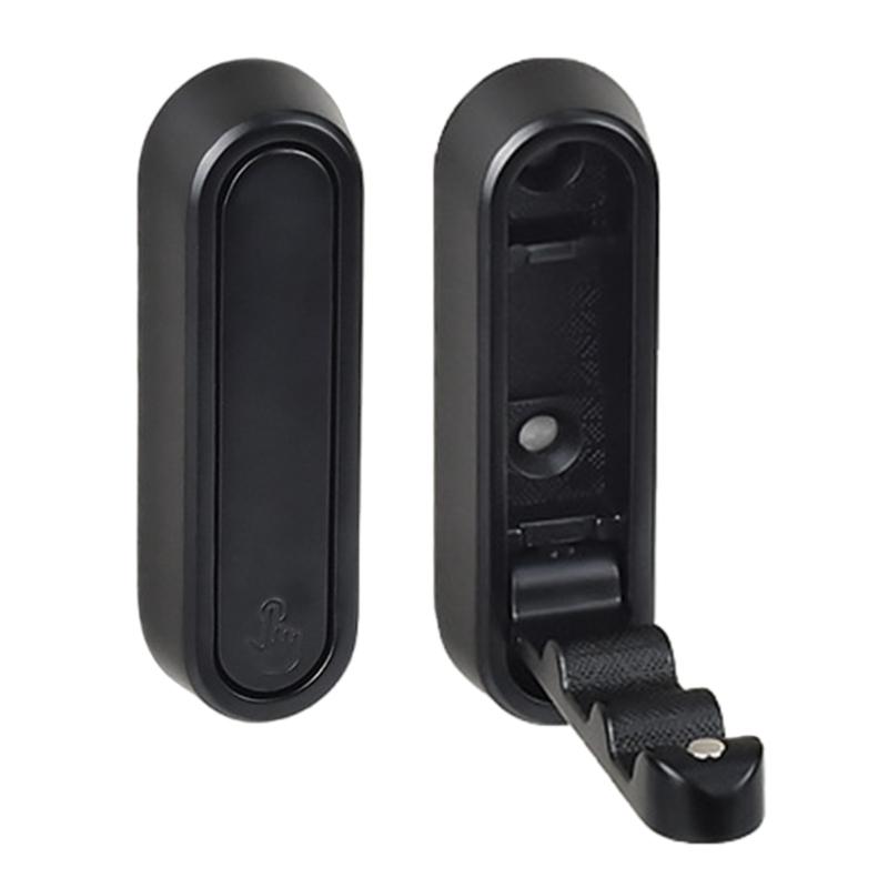 Set med 2 Fällbara Väggkrokar för Jackor Hattar Ryggsäckar Kraftig Aluminiumlegering Handdukshängare Krok Klädhängare