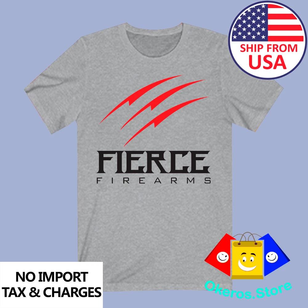 Fierce Firearms Men s Grey Size S to 3XL 2XL