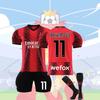 2023-24 Ac Milan Home Jersey Youth And Adult Sizes Football Apparel
