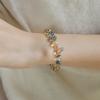 Natural Crystal Green Ghost Bracelet Women'S Gypsy Star Citrine Bracelet Diy Fashion Niche Jewelry