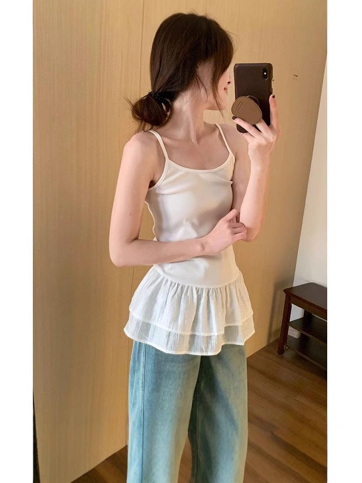 Korean Style Spring 2026 Camisole Vest – Versatile Layering Essential