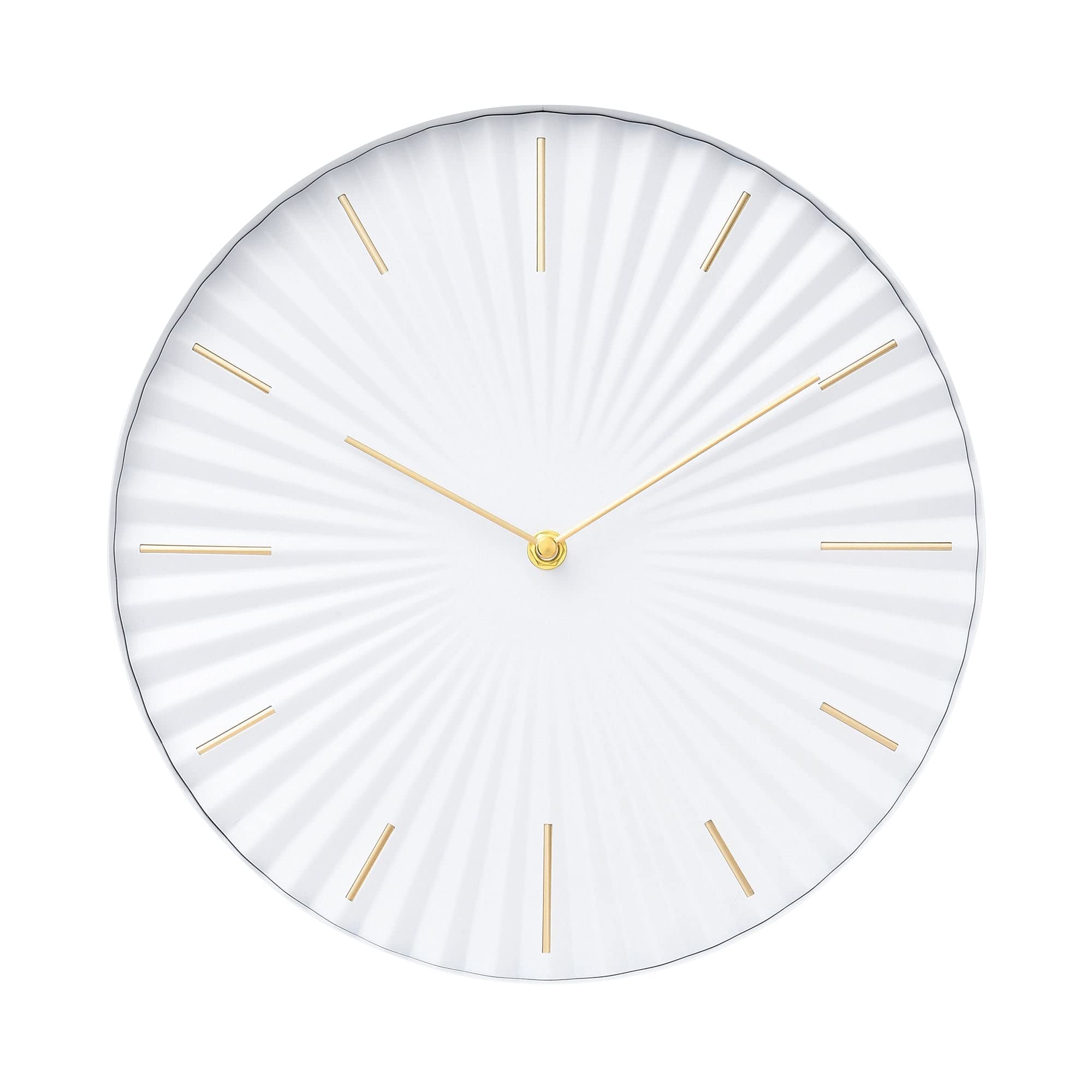 

Francfranc Radiate Wall Clock, White