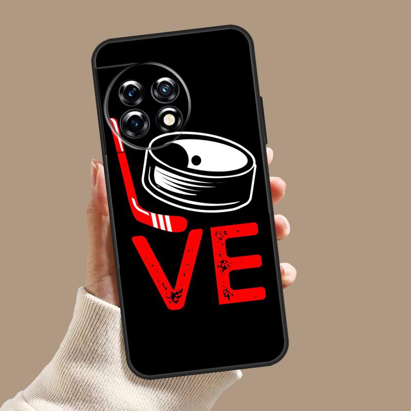 Ice Hockey Case For OnePlus Nord 5 CE 3 4 Lite N20 N30 OnePlus 15 13 12 11 8 9 10 Pro 10T 13T 13R Cover