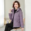 Mom's fashion down cotton-padded clothes, winter new middle-aged and elderly cotton-padded clothes, jackets, foreign style and light cotton-padded