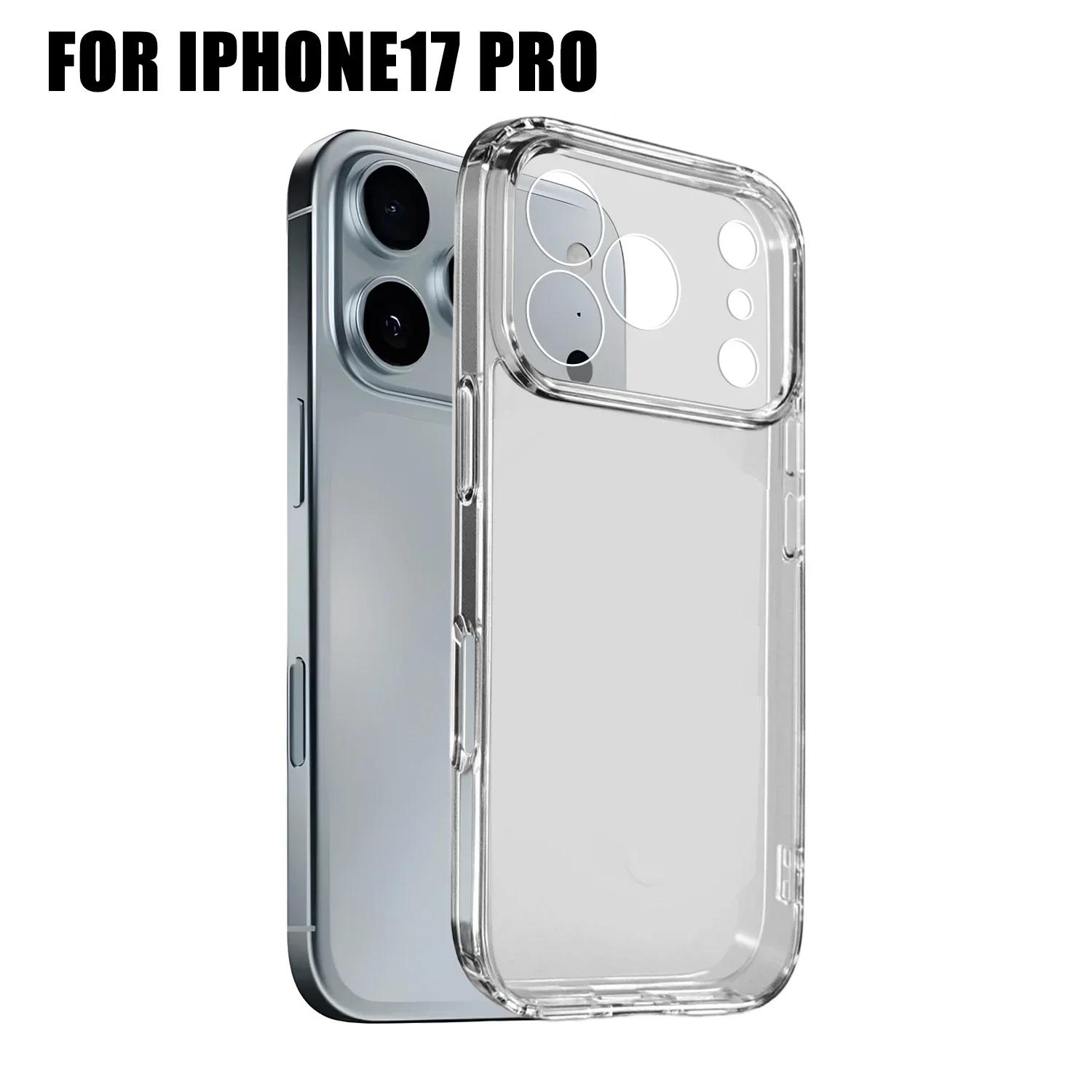 

New Premium Clear Case for IPhone 17 17 Air 17 Pro 17 ProMax Shockproof Anti Scratch Corner Anti Yellow Wireless Cover AONEZ 1PCS