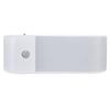 Motion Sensor Night Light USB Rechargeable Adhesive Small 12 LED Night Light for Stairs Closet