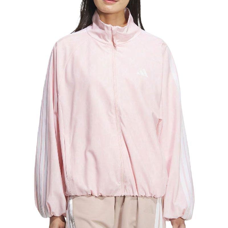 Adidas ALLOVER PRINT SS25 Jacket Women's Pink JY7703