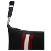 Bally Code Logo Leather Crossbody Bag Men Bags Black 6311760