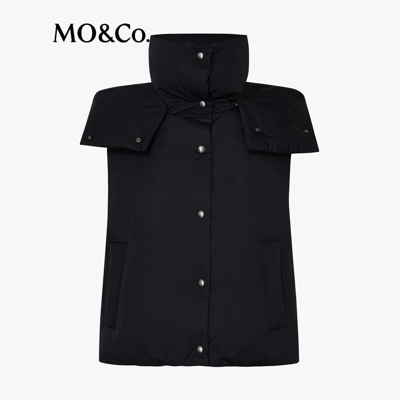 MO&Co. Women's Hooded Sleeveless Goose Down Vest