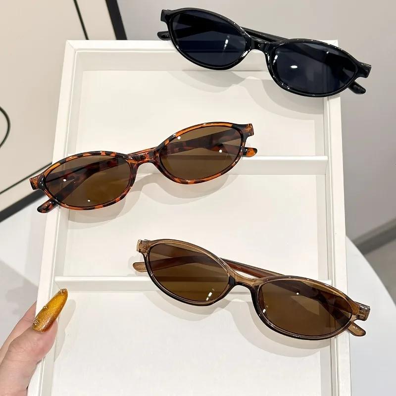 3Pcs Vintage Fashionable Classic Small Oval Shaped Glasses Are Suitable for Both For Men and For Women and Are a Daily Gift for Family and Friend