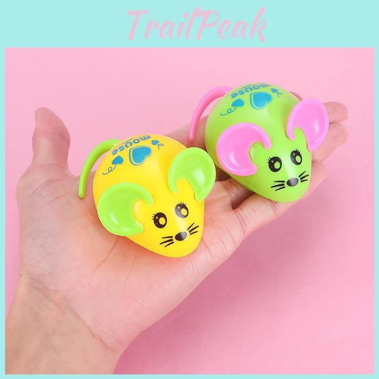 Animal Model Mouse Pull Back Car Toy Kids Gift Parent Child Play Interaction