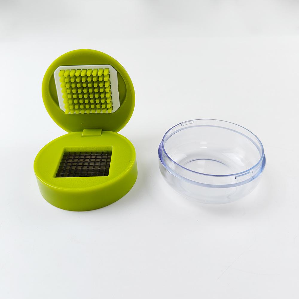 Mini Stainless Steel Garlic Press: Leak-Proof, Easy-to-Clean, Outdoor Essential