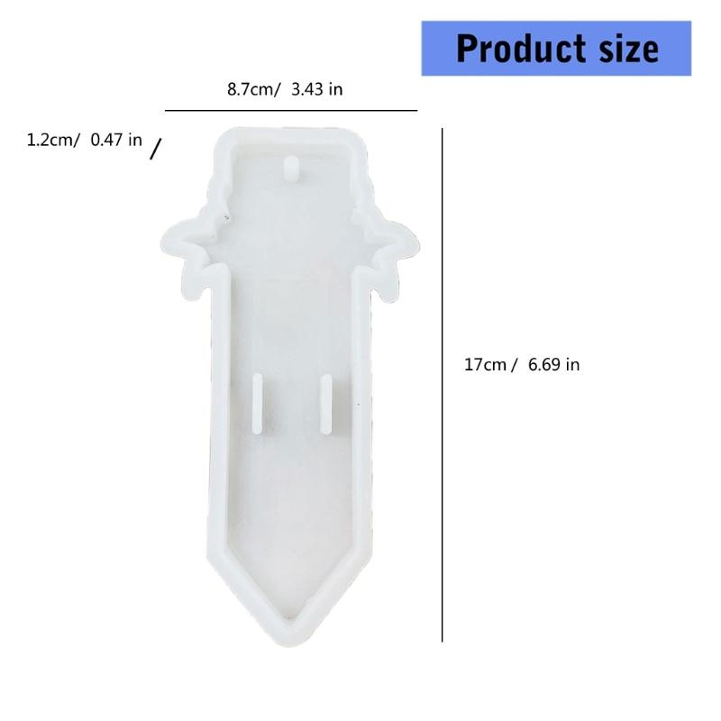 Pencil Shape Silicone Molds Food Grade Silicone Molds For Epoxy Resin Craft Making Candle Soap Teacher's Day Gift