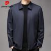 Pierre Cardin Men's Autumn/Winter Wool & Silk Blend Jacket