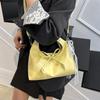 Korean Version of Niche Bag Women's 2025 Spring and Summer New Fashion Messenger Bag High-end Foreign Casual Portable Dumpling Bag
