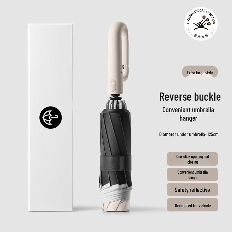 Nanqiao 125cm Fully Automatic Reverse Folding Umbrella with Gift Box