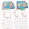 [HB.YE] Interlocking Mat for Children, Crawling Mat, Baby Mat with Numbers and Animals, 1cm Thick, Waterproof, Safe, Non-Toxic, Nap Mat, Birthday,