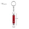 UV Flashlight Keychain Mini Battery Operated Portable Multifunctional Anti-fake Money Detection Metal Black Lamp Torch Key Ring Backpack Supplies