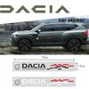 Fleurs de tirage de carrosserie autocollant décoratif autocollant d'étiquette de voiture Pour Dacia Duster Logan Sandero Lodgy Dokker Stepway Mcv 2 Solenza MK