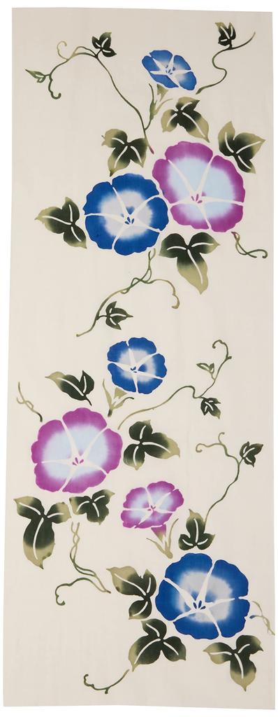 Prairie Dog Tenugui Climbing Morning Glory 33 x 90cm