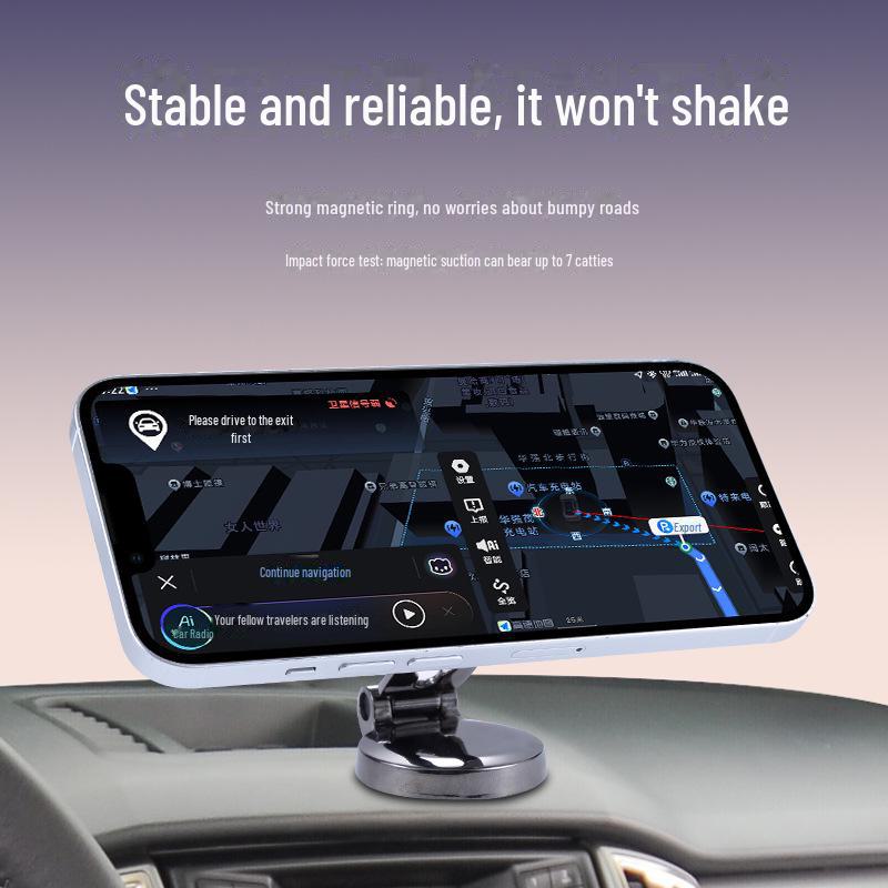 2024 Rotating Car Phone Holder with Adhesive Instrument Panel & Custom Logo Option