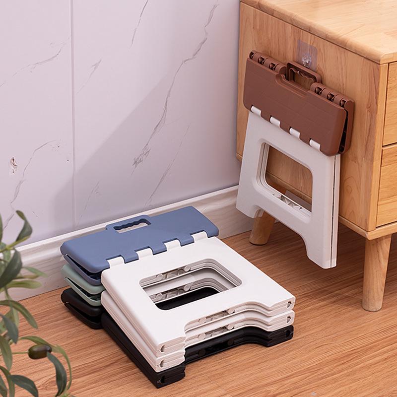 Portable Folding Stool: Thickened Plastic for Fishing, Outdoor, and Kids