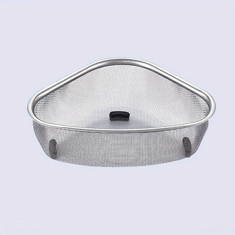 Sleek Sink Basket, 3.0KG Capacity, Polished Filter for Kitchen & Small Spaces.
