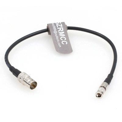 SZRMCC High Density HD Micro BNC To Standard BNC Female Coaxial Cable for Blackmagic HyperDeck Shuttle Video Assist 12G-SDI (45cm)