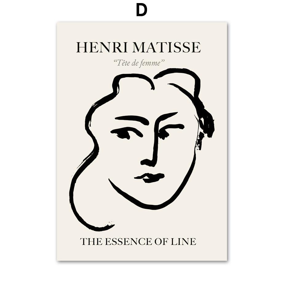 William Morris Matisse Flower Market Girl Wall Art Canvas Painting Nordic Posters And Prints Wall Pictures For Living Room Decor