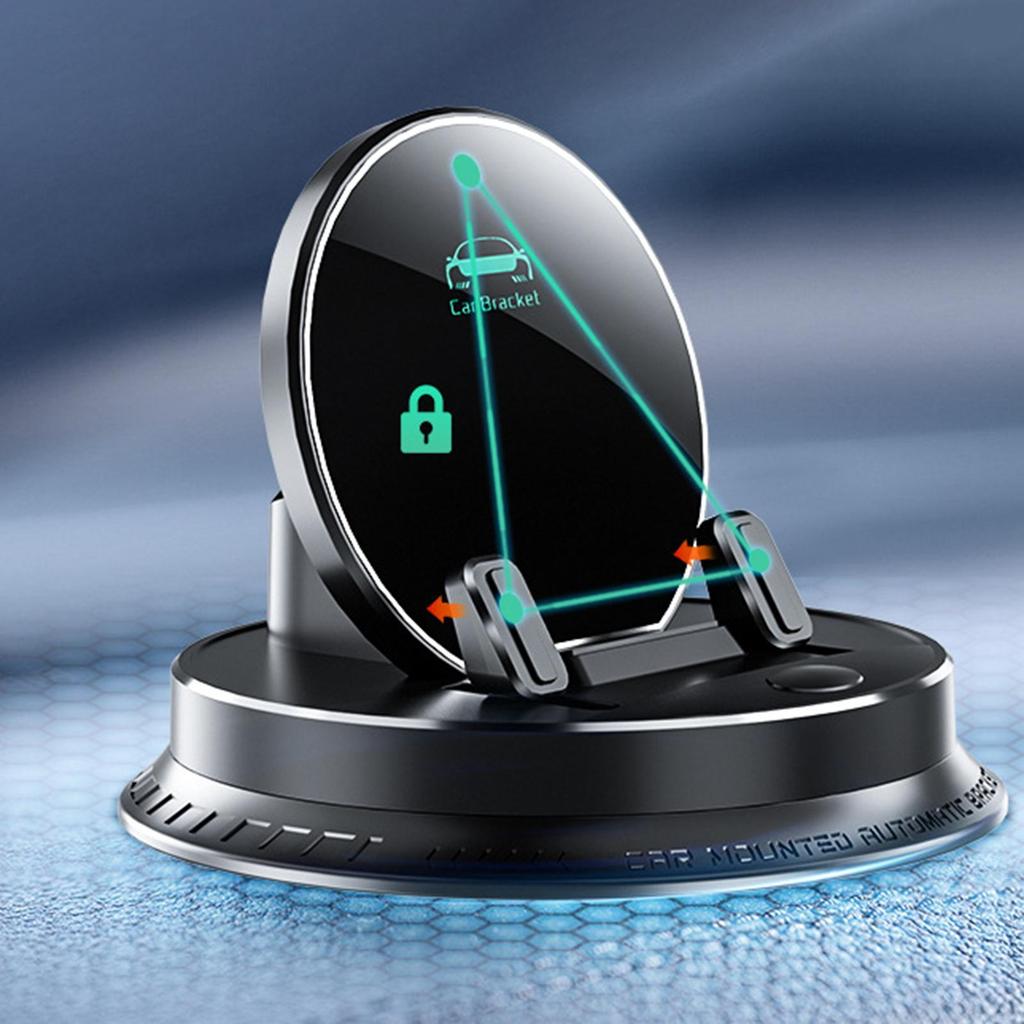 Car Dashboard Phone Holder 360 Degrees Rotation Phones Holder Mount Smart Sensing Cellphone Support for Automobile Accessories