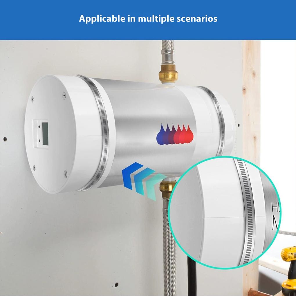 Water Heater Expanon Tank Mounting Expanon Bracket with 2 Water Material, Suitable Indoor, Outdoor, Gardening