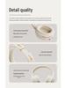 ANC Noise-Cancelling Bluetooth Headset with Ultra-long Battery & Full Coverage Ear Cushions