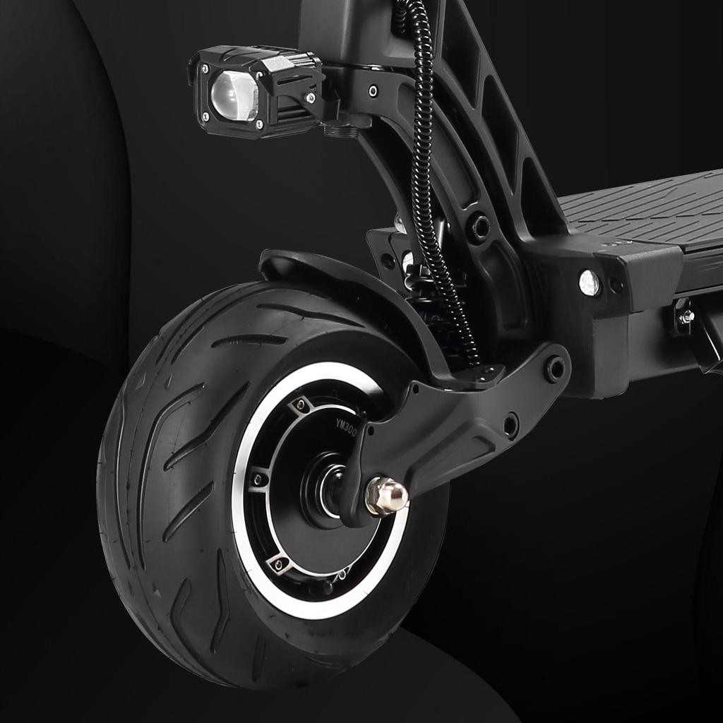 YUME HAWK PRO Premium Electric Scooter, 3000W Dual Motor, 80km/h Top Speed, 96km Range, 10" Street Tires, NFC & App Control
