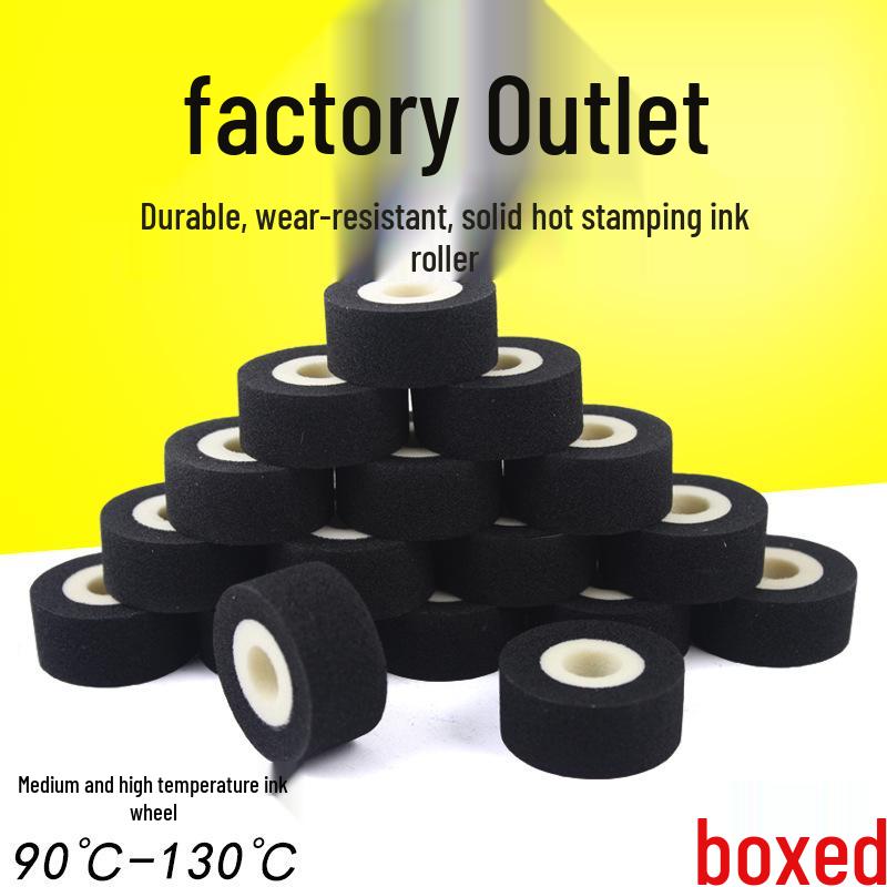 

Красящий ролик для термальной трансферной запаечной машины, 36 мм x 16 мм, Совместим с FRD FRM 980/1000. Ink Roller 36*16mm (24/box)